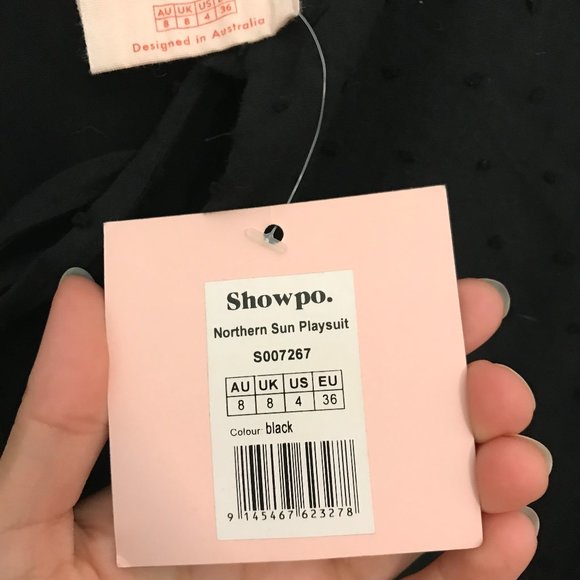 Northern Sun Romper in Black - Picture 4 of 4